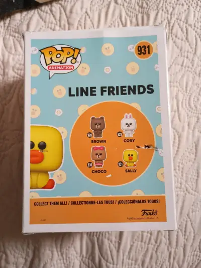 Figura Funko Pop Sally Line Friends - miniatura 2