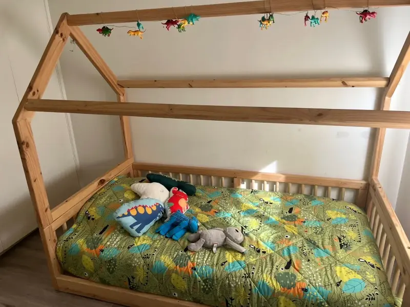Cama infantil de madera estilo Montessori - 2