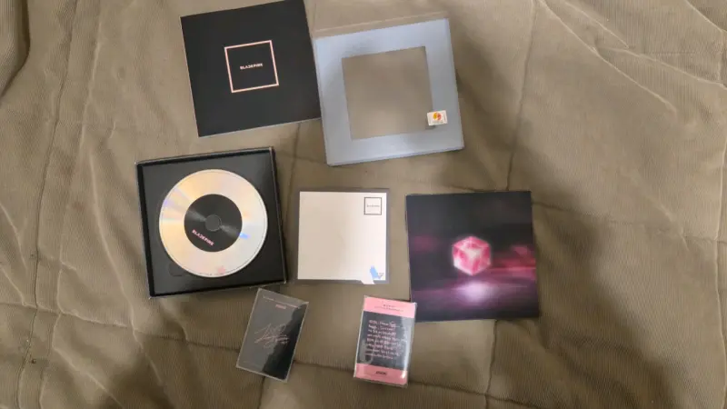Lote albums y photocards de blackpink con detalles - 2