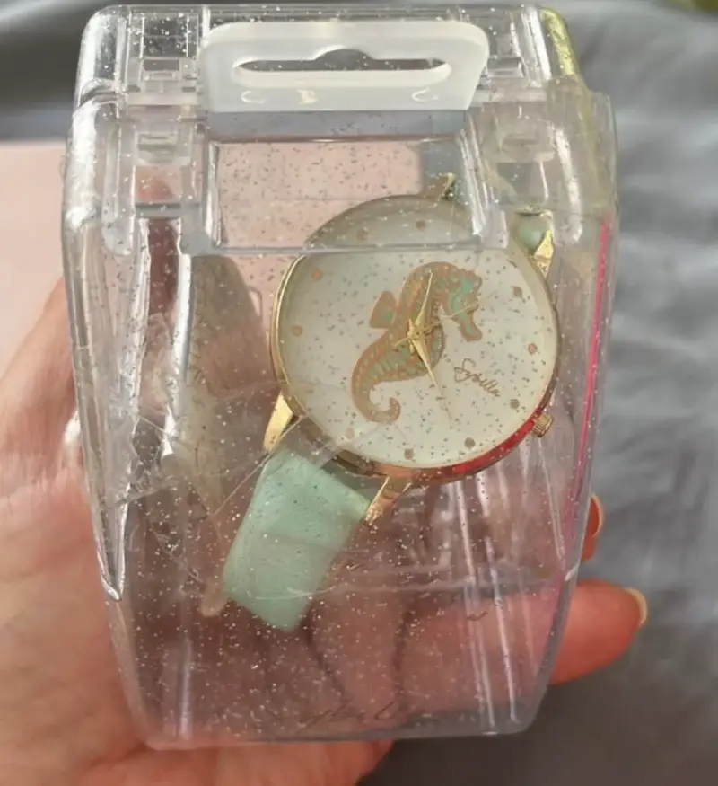 Reloj Sybilla con diseño de caballito de mar - 4