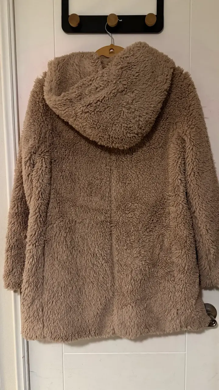 Abrigo de peluche GAP beige para mujer - 3