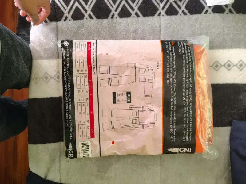 Overol de seguridad reflectante ICNI - 4