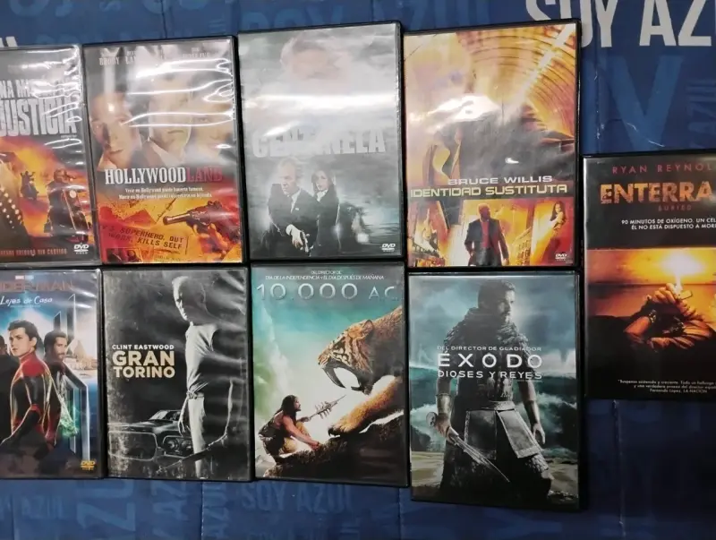 Colección de 10 DVDs de películas variadas - 2