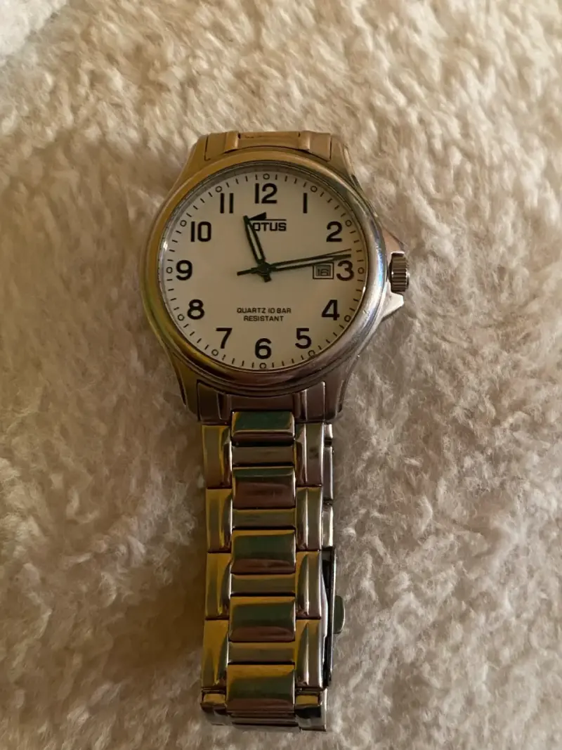 Reloj Lotus de acero inoxidable - 1