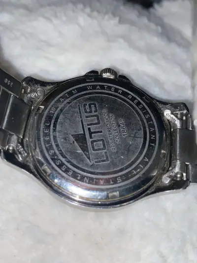 Reloj Lotus de acero inoxidable - miniatura 5