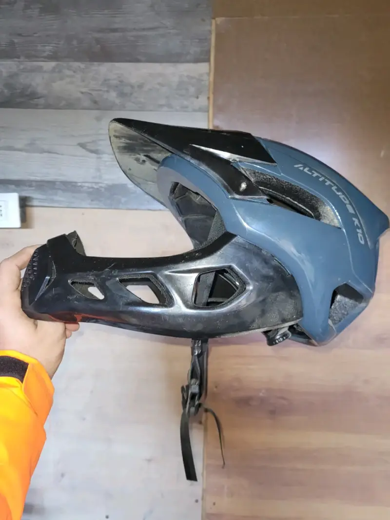 Silla de bicicleta para niño roja - 2