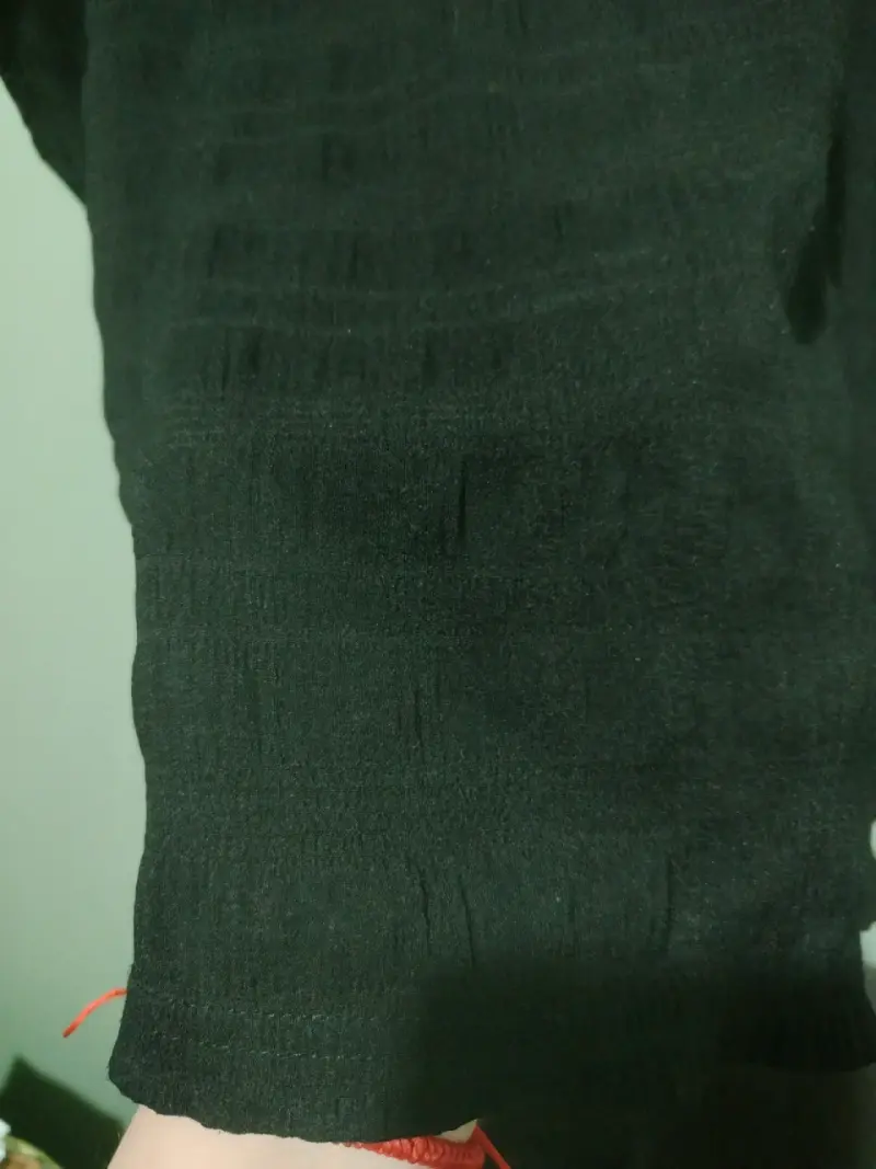 Polera negra básica para mujer shein 4XL - 3