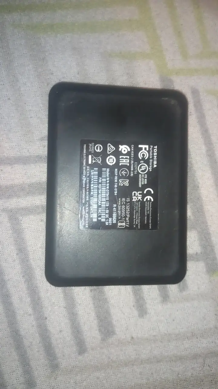 Disco duro externo Toshiba 1TB USB 3.0 - 2