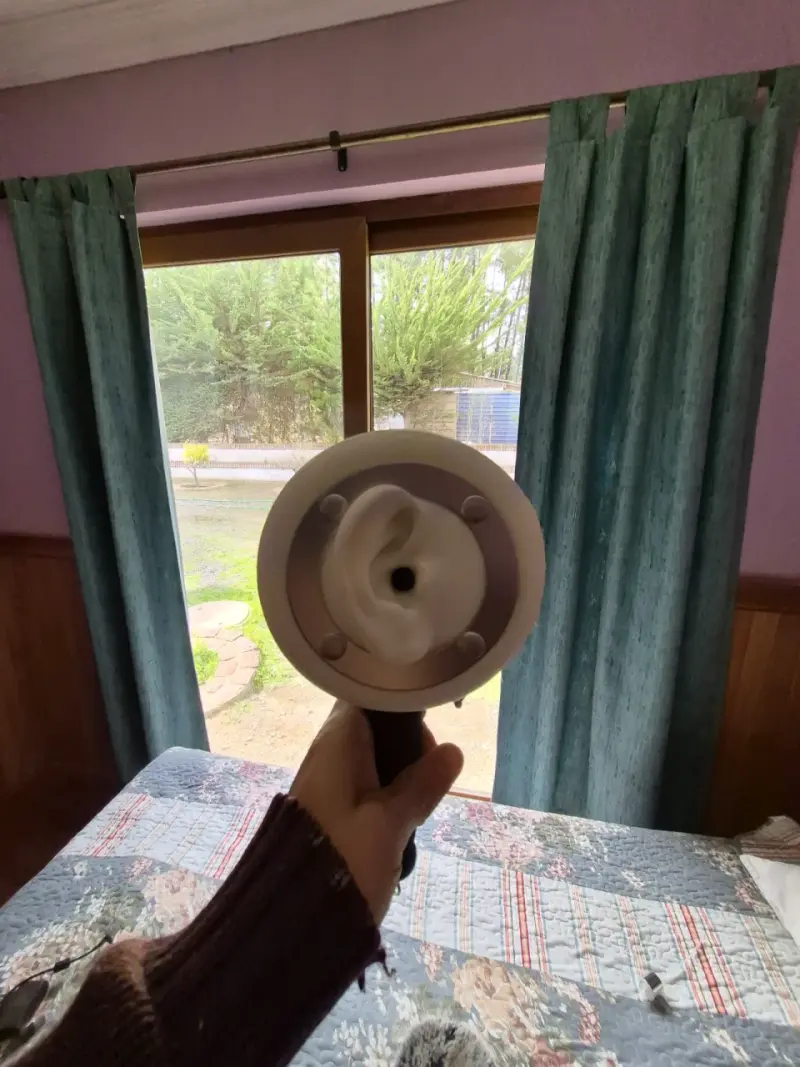 Micrófono binaural 3Dio con protectores de viento - 3