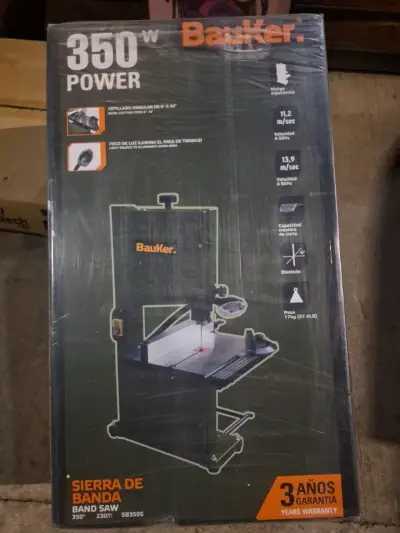 Sierra de banda eléctrica Bauker - miniatura 2