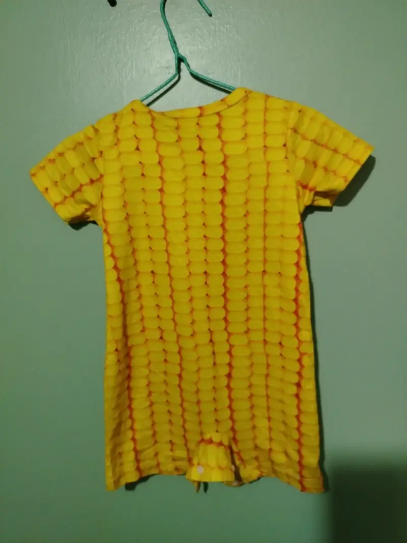 Enterito de bebé estampado de choclo 3-6M - 2