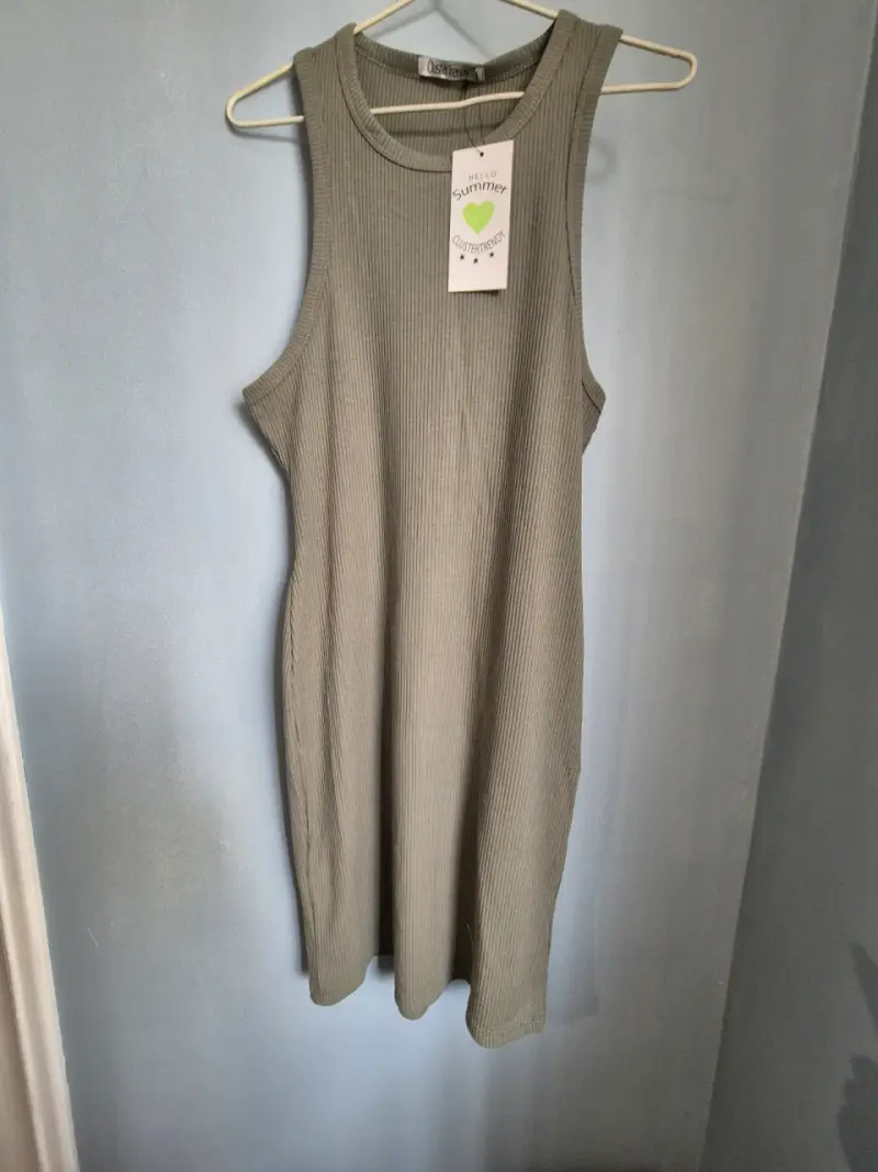 Vestido sin mangas beige Closterwatch - 2