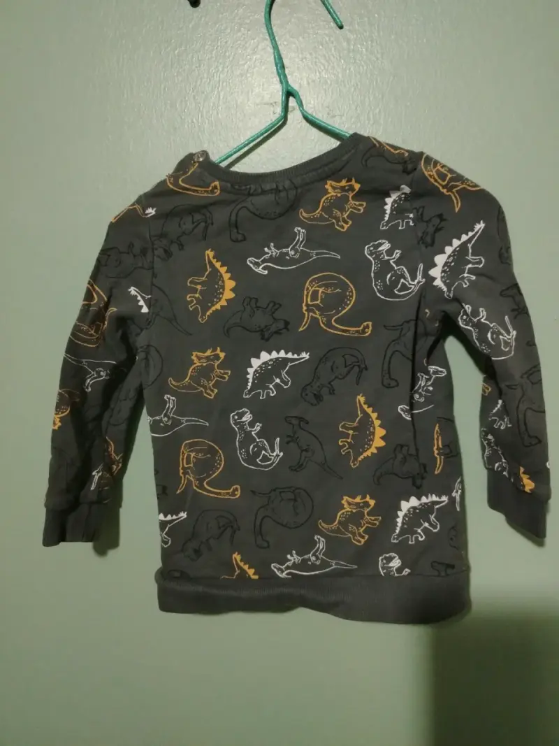 Polerón infantil con estampado de dinosaurios - 3