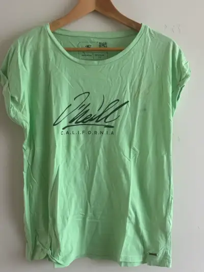 Polera verde O'Neill California de algodón - miniatura 1