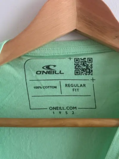 Polera verde O'Neill California de algodón - miniatura 3