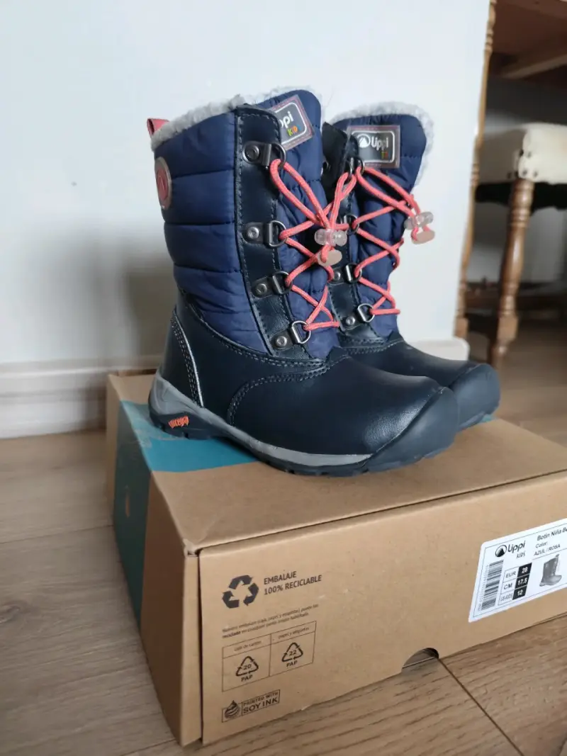Botas de invierno niña Lippi azul y rosa - 2
