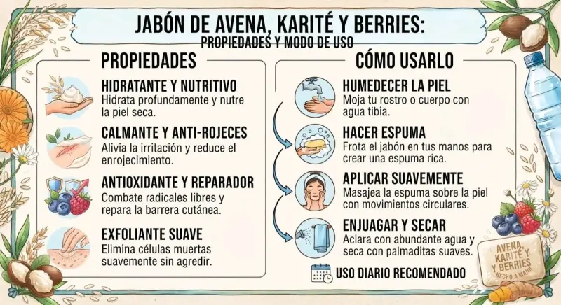 Jabón natural artesanal 100% natural - 3