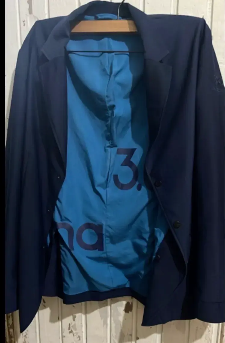 Chaqueta azul con capucha desmontable ‘Martina’ - 2