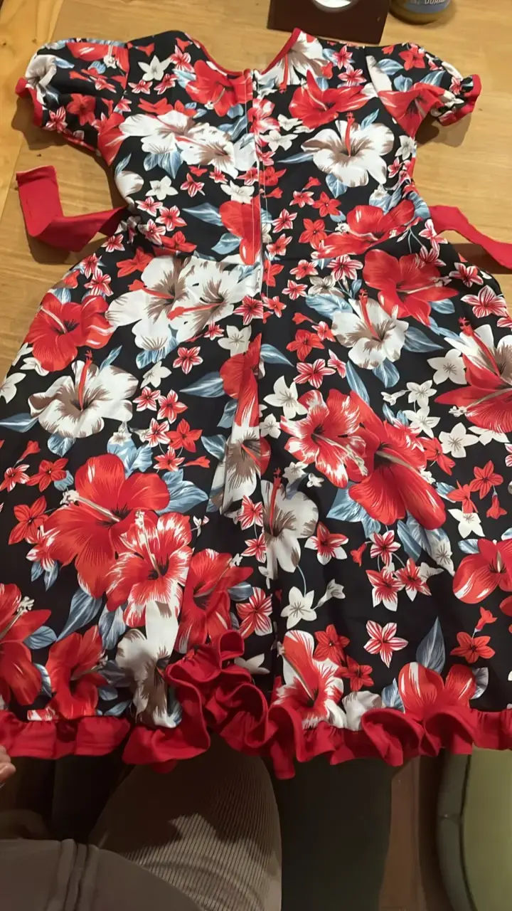 Vestido cueca talla 14 - 2