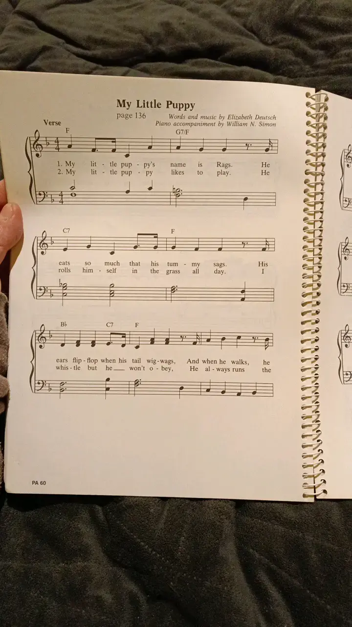 Libro de acompañamientos de piano Grade K - 4