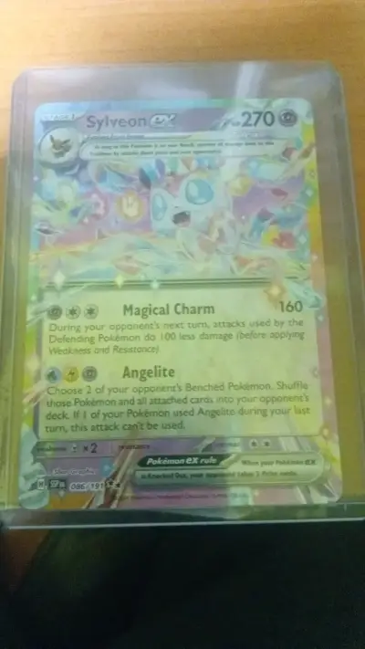 Carta Pokémon Sylveon EX holográfica - miniatura 1