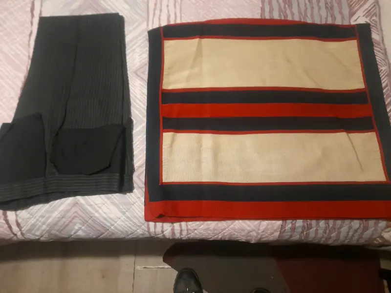 Pantalón de vestir a rayas gris oscuro - 2