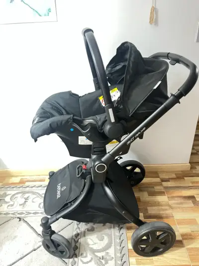 Coche de bebé 360 con silla Moisés  y base Bebesit - miniatura 4