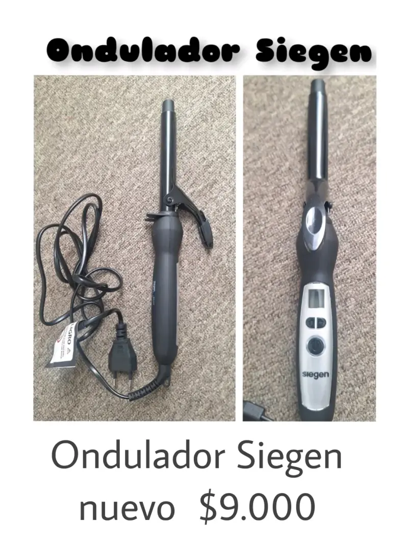 Ondulador de cabello Siegen nuevo