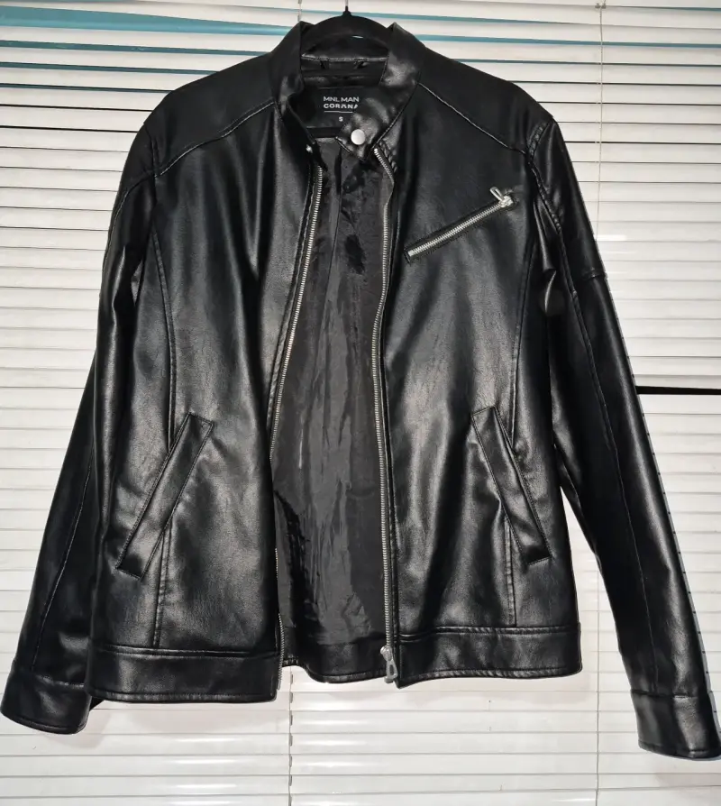 Chaqueta negra para hombre - 1