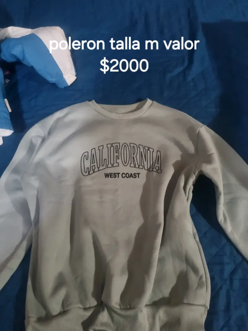 Chaqueta blanca impermeable talla m - 6