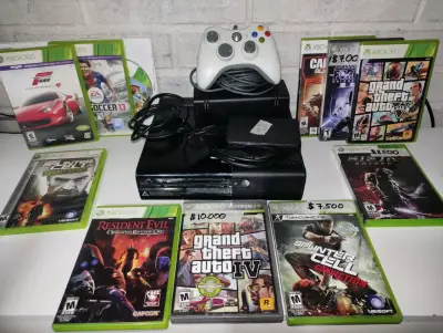 Xbox 360 con control y juegos - miniatura 6