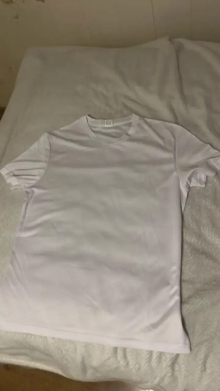 Polera blanca manga corta S - 2