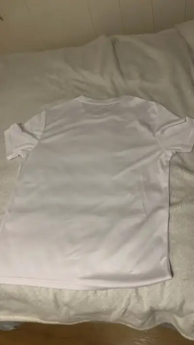 Polera blanca manga corta S - miniatura 3