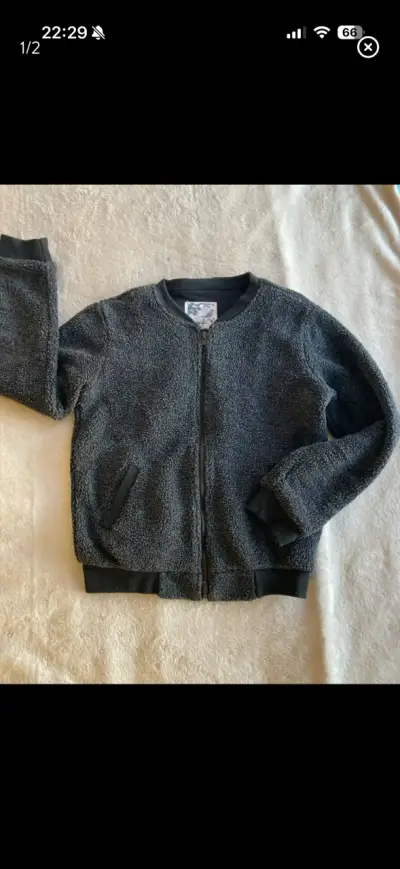 Bomber gris para mujer - miniatura 1