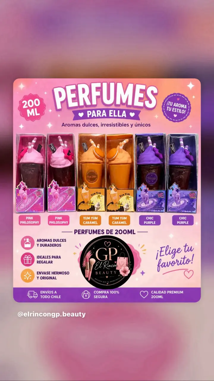 perfumes para mujer 200ml