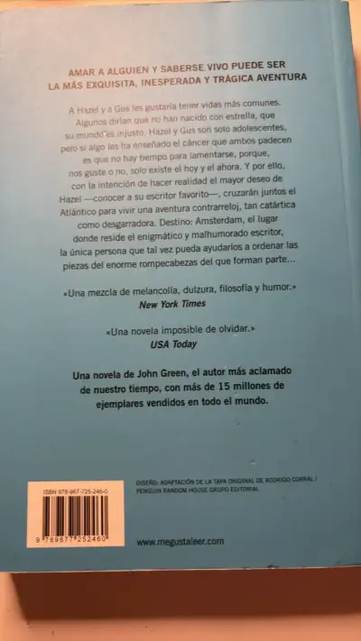 Libro 'Bajo la Misma Estrella' de John Green - miniatura 2