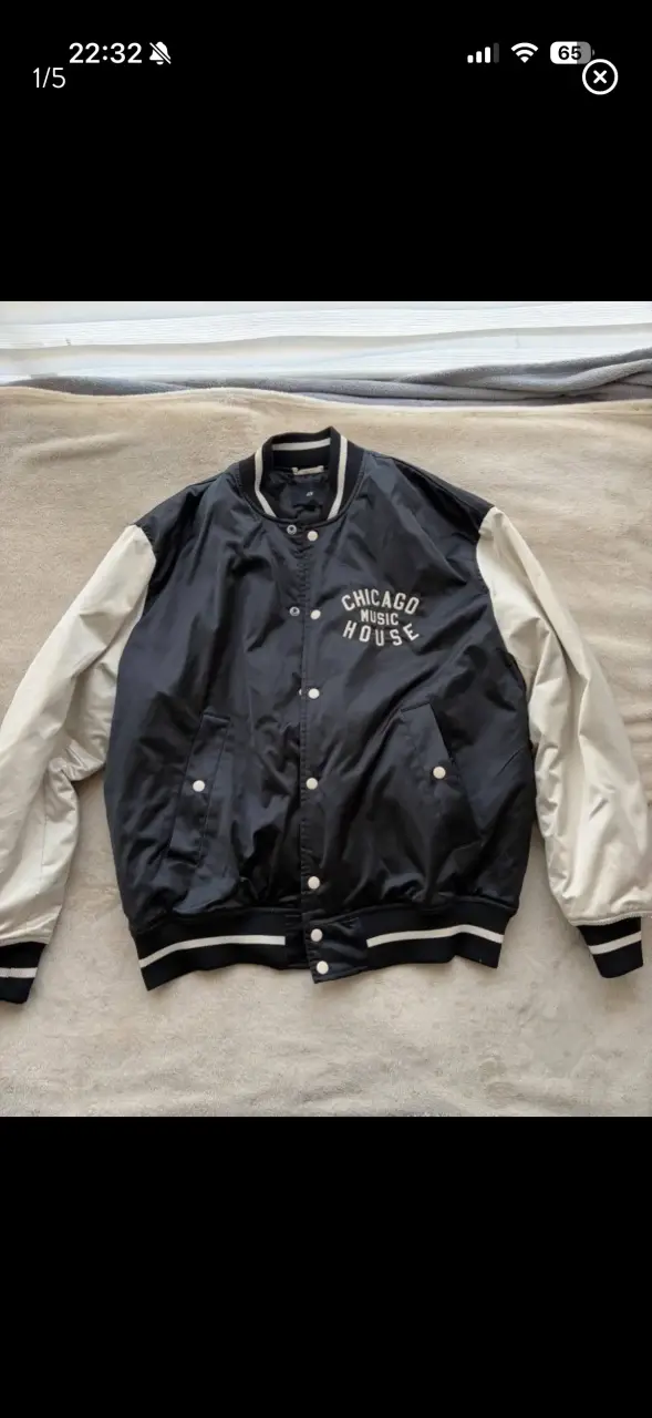 Chaqueta varsity Chicago Music House - 1