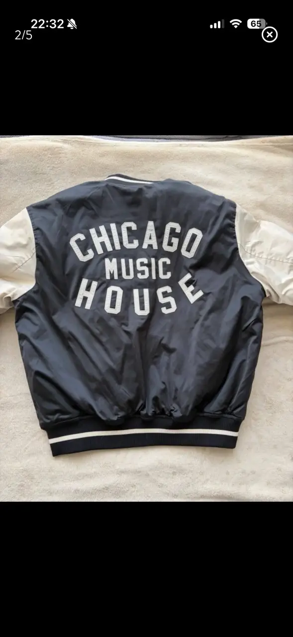 Chaqueta varsity Chicago Music House - 2