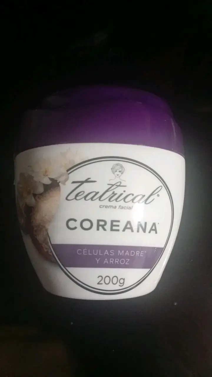 Crema facial Teatrical Coreana 200g - 1