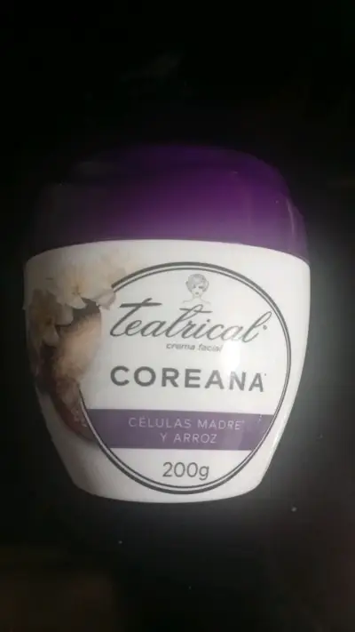 Crema facial Teatrical Coreana 200g - miniatura 1