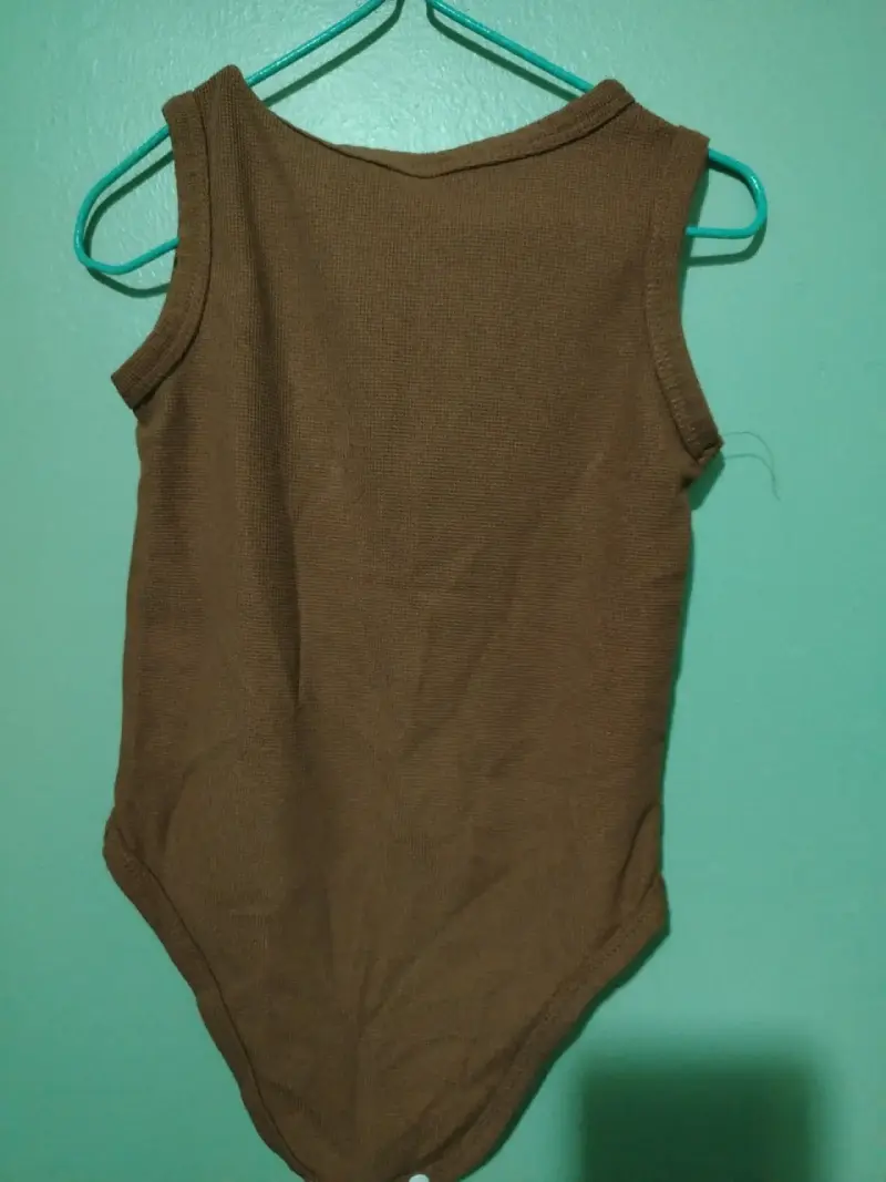 Body de bebé marrón 9-12 meses - 2