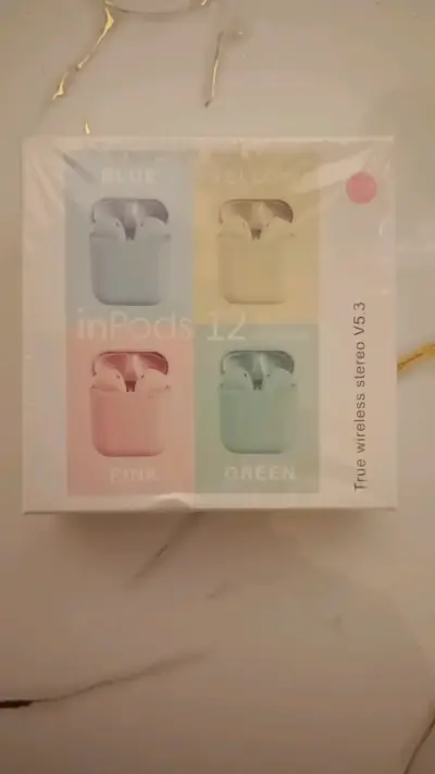 Audífonos inalámbricos inPods 12 colores pastel - miniatura 1