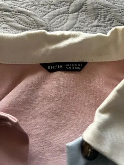 Chaqueta corta multicolor Shein - miniatura 2