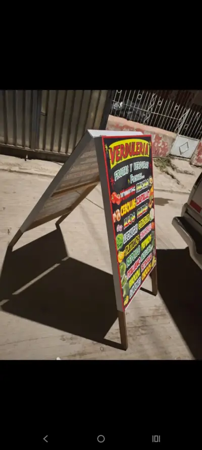 Se vende letrero en 20 mil pesos como nuevo - miniatura 5