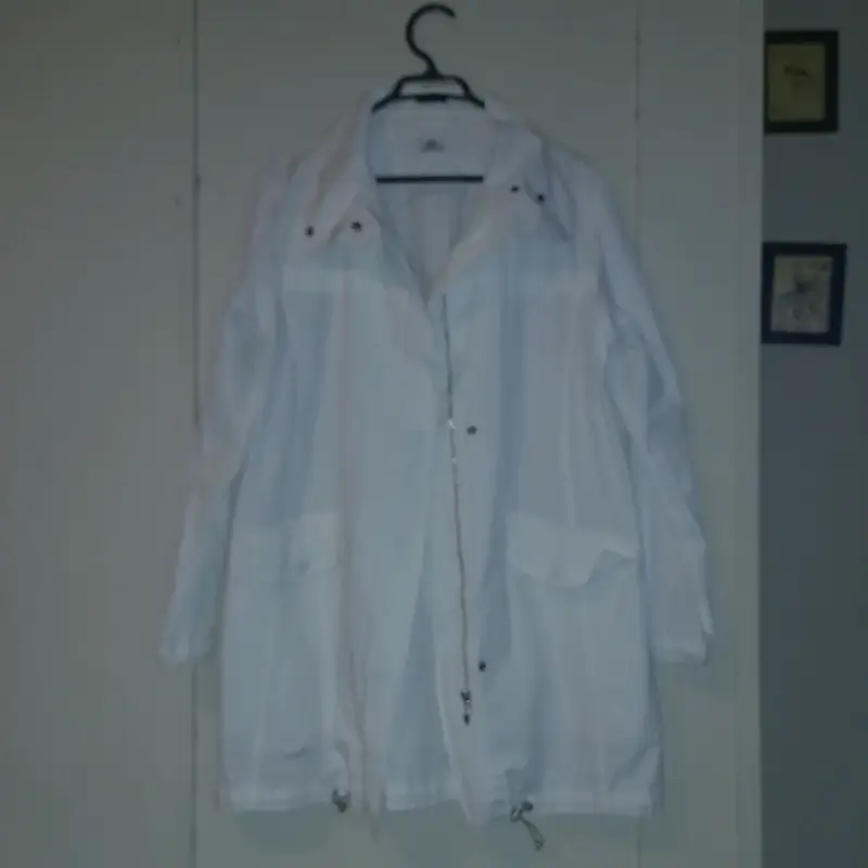 Chaqueta blanca Lacoste para mujer - 2