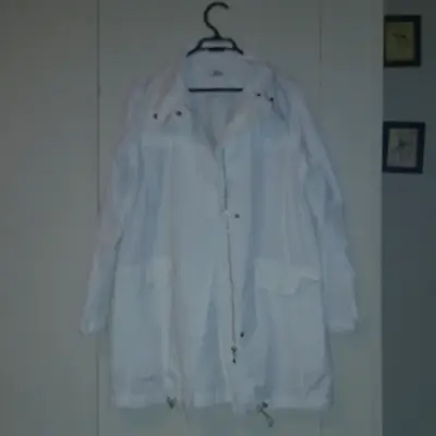 Chaqueta blanca Lacoste para mujer - miniatura 2