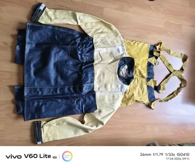 Traje de cuero para soldador marca American welder - miniatura 1