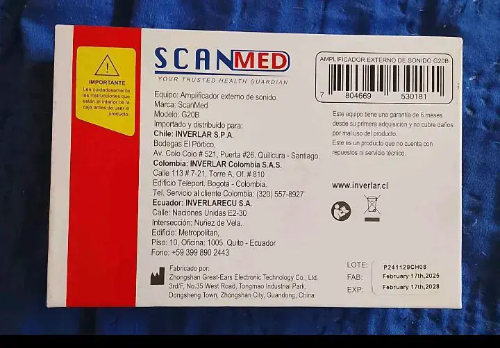 Audífono perdida auditiva nuevo con accesorios y p - 2