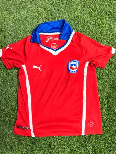 Camiseta Roja Puma Selección Chile Talla 8 - miniatura 1