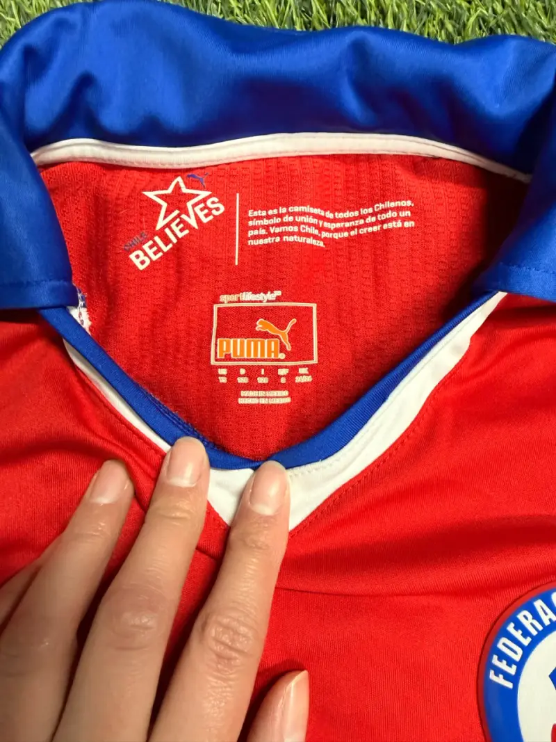 Camiseta Roja Puma Selección Chile Talla 8 - 2
